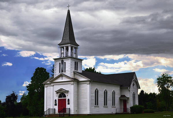 Church Poster featuring the photograph Saint James Episcopal Church 001 by George Bostian