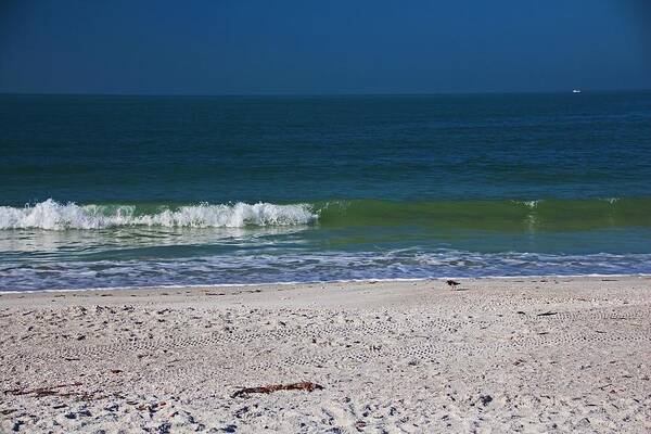 Wave Poster featuring the photograph Salt Air Confessions by Michiale Schneider