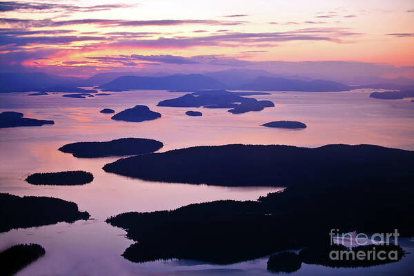 San Juan Islands Poster featuring the photograph San Juans Tranquility by Mike Reid