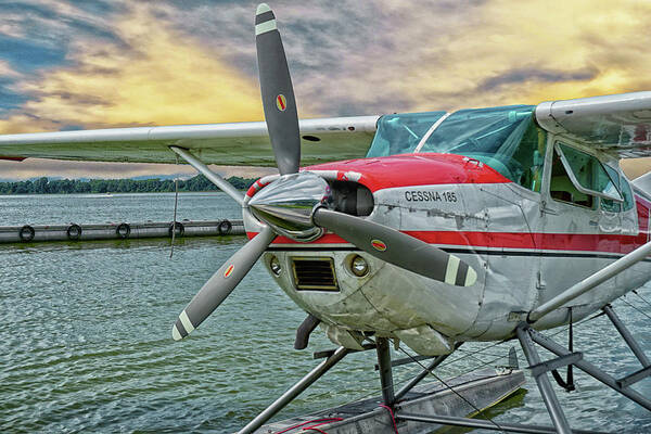 Plane Poster featuring the photograph Sea Plane by Dennis Dugan