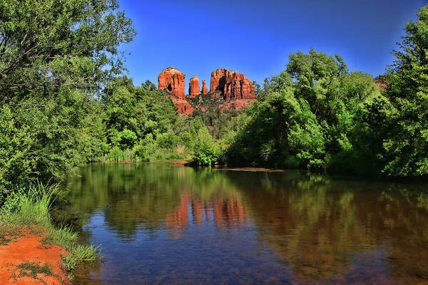 Cathedral Poster featuring the photograph Sedona # 35 - Cathedral Rock by Allen Beatty