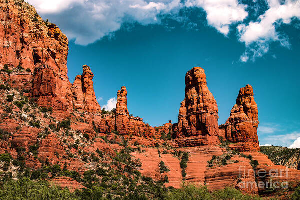 Rocks Poster featuring the photograph Sedona by Mark Jackson