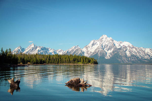 Grand Teton National Park Poster featuring the photograph Serenity by Jill Laudenslager