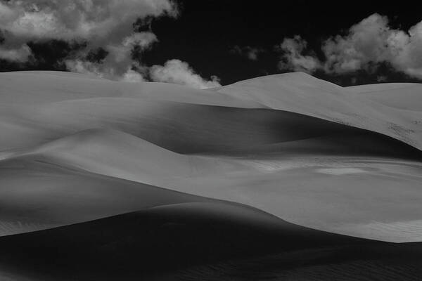 Clouds Poster featuring the photograph Shades of Sand by Brian Duram