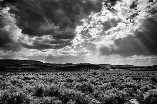 Clouds Poster featuring the photograph Shine Down on Me by Steven Clark