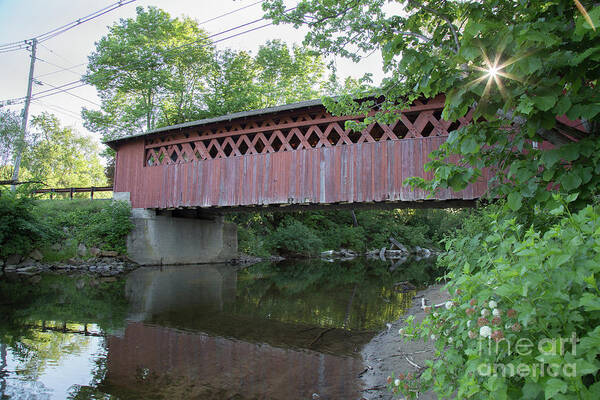 Bridges Poster featuring the photograph Silk Road Covered Bridge by Rod Best