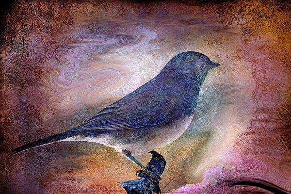  Inspirational Poster featuring the photograph Snowbird Stories... by Arthur Miller