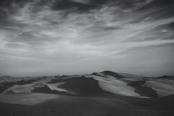 Imperial Sand Dunes Poster featuring the photograph Somehow, Some Way by Laurie Search