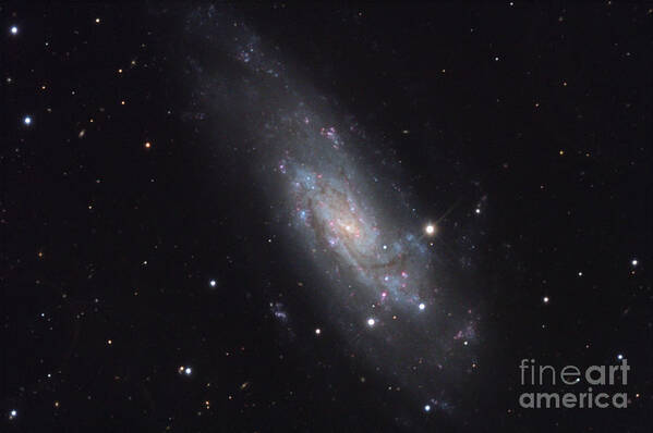 Science Poster featuring the photograph Spiral Galaxy, Ngc 4559, Caldwell 36 by Noao/aura/nsf