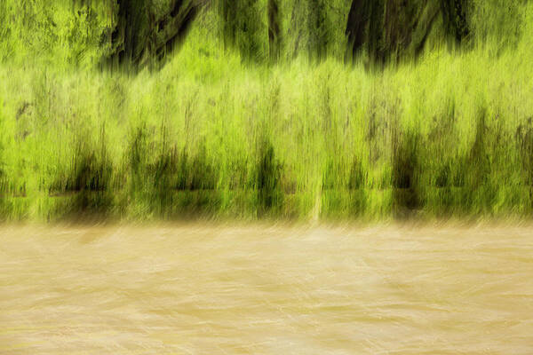 Multiple Exposure Poster featuring the photograph Spring Runoff by Deborah Hughes