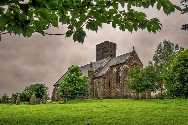 Pembrokeshire Poster featuring the photograph St Andrews Church, Narberth by Mark Llewellyn
