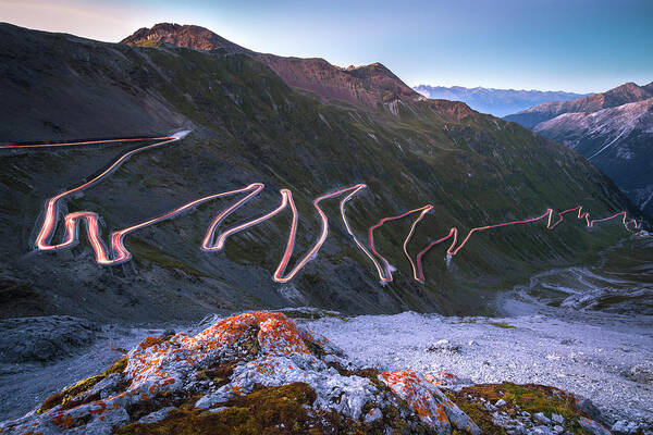 Stelvio Poster featuring the photograph Stelvio pass by Stefano Termanini