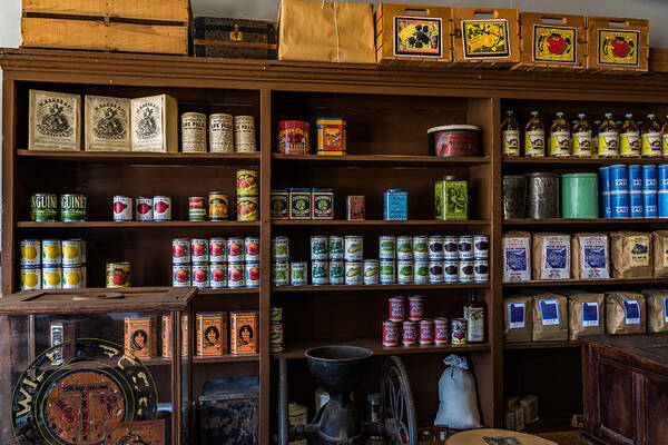 Jay Stockhaus Poster featuring the photograph Stocked Shelves by Jay Stockhaus