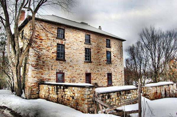 Rcouper Poster featuring the photograph Stone Mill by Rick Couper