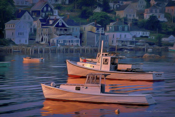 Stonington Poster featuring the photograph Stonington, Maine #2 by George Robinson