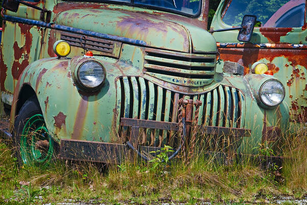 Truck Poster featuring the photograph Stopped for Good by Dan McGeorge