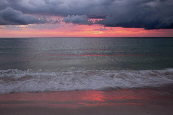 Sunset Poster featuring the photograph Stormy Sunset by Eilish Palmer