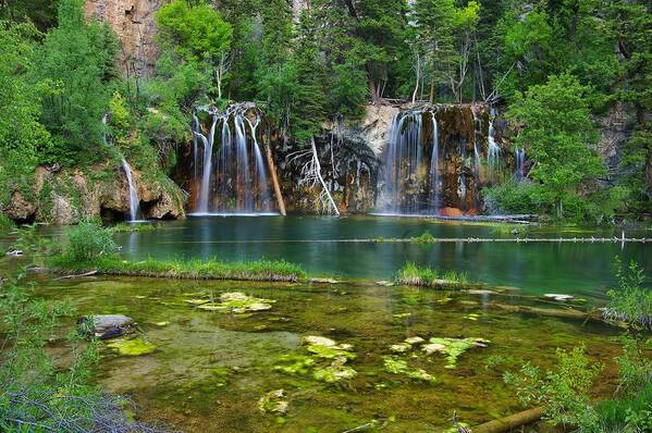 Glenwood Poster featuring the photograph Summer at Hanging Lake by Matt Helm