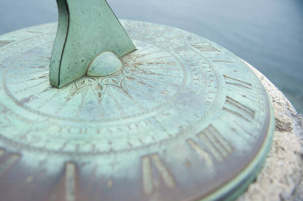 Helen Northcott Poster featuring the photograph Sundial iii by Helen Jackson