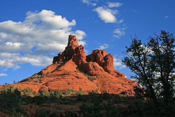 Sedona Poster featuring the photograph Sunset at Bell Rock by Gary Kaylor