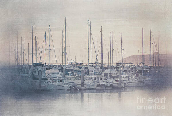 California Poster featuring the photograph Sunset at the Marina by Teresa Wilson