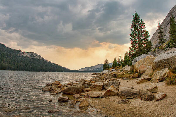 Tenaya Lake Poster featuring the photograph Tenaya Lake - Yosemite by Kristia Adams