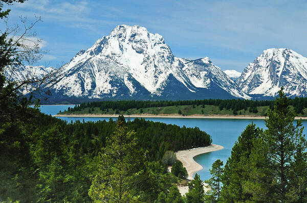 Grand Teton National Park Poster featuring the photograph Teton Spring by Greg Norrell