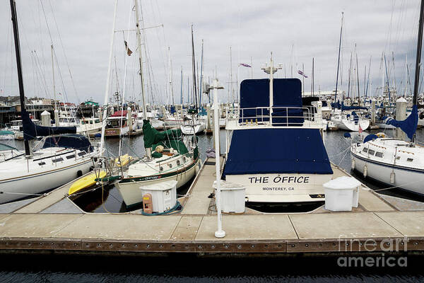 Boat Poster featuring the photograph The Office by Suzanne Luft