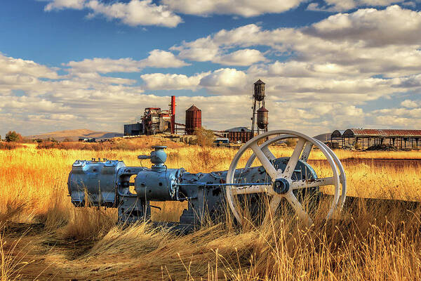 Lumber Poster featuring the photograph The Old Lumber Mill by James Eddy