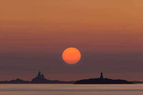 Anglesey Poster featuring the photograph The Skerries Lighthouse by Andy Astbury