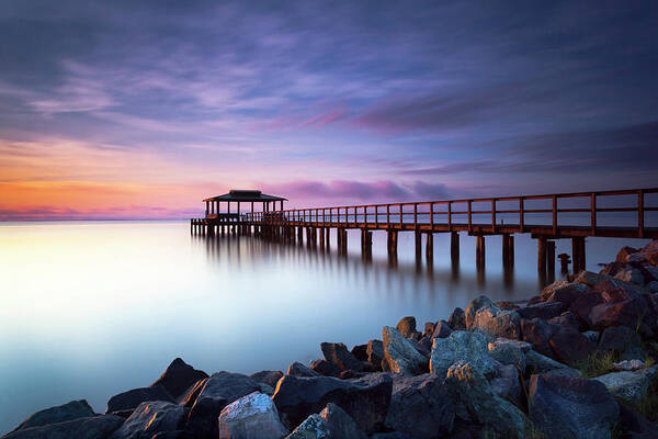 Big Stopper Poster featuring the photograph The Sun Watcher by Edward Kreis