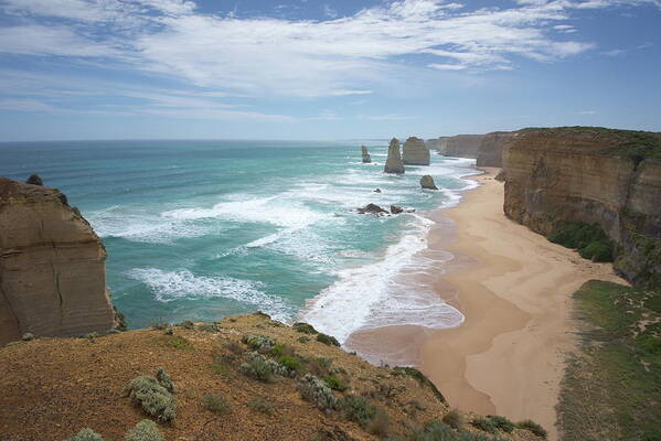 Australia Poster featuring the photograph The Twelve Apostles by Ivan Franklin