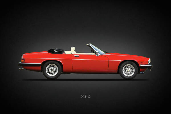 Jaguar Xjs Poster featuring the photograph The V12 XJ-S by Mark Rogan