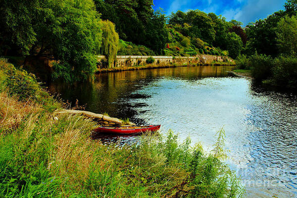Rivers Poster featuring the photograph The Wye by Richard Denyer