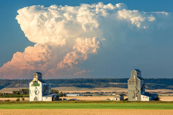 Thunderhead Poster featuring the photograph Thunderhead by Todd Klassy