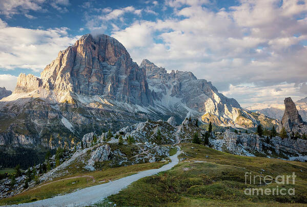 Italy Poster featuring the photograph Tofana di Rozes - Dolomites by Brian Jannsen