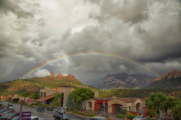 Sedona Poster featuring the photograph Tour and Explore by Tom Kelly