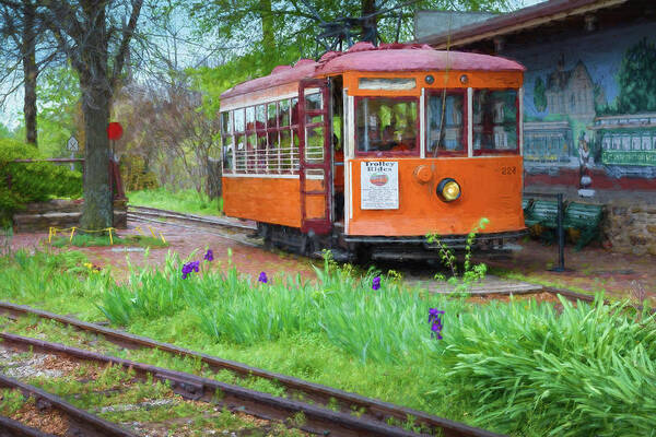 Trolley Poster featuring the photograph Trolley Station by James Barber