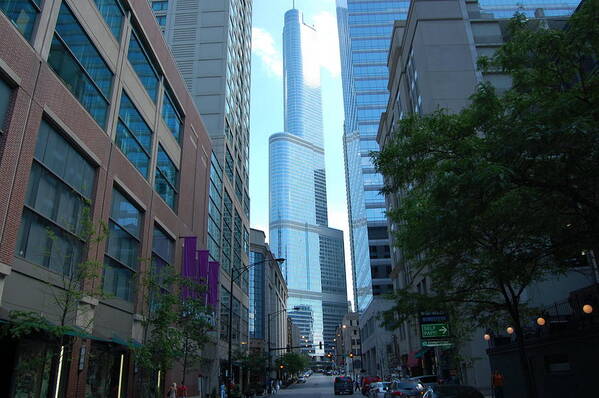 Trump Tower Poster featuring the photograph Trump by Daniel Ness