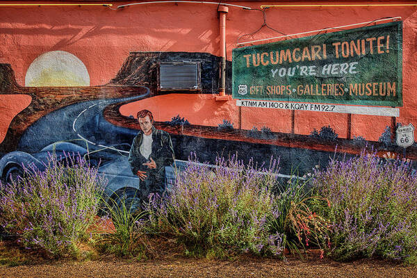 Route 66 Poster featuring the photograph Tucumcari Tonight by Diana Powell