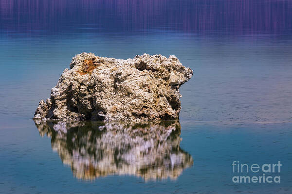 Mono Lake Poster featuring the photograph Tuffa by Anthony Michael Bonafede
