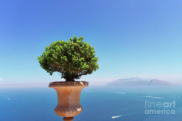 Capri Poster featuring the photograph Tyrrhenian Sea Coast, Capri by Anastasy Yarmolovich