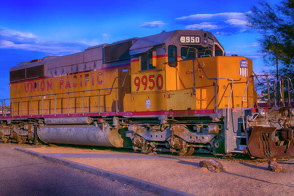 Union Pacific 9950 Poster featuring the photograph Union Pacific 9950 by Garry Gay