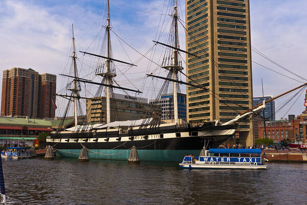 Constellation Poster featuring the photograph USS Constellation by Lou Ford