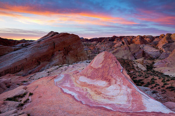 Desert Poster featuring the photograph Valley of Fire Dawn by Patrick Downey