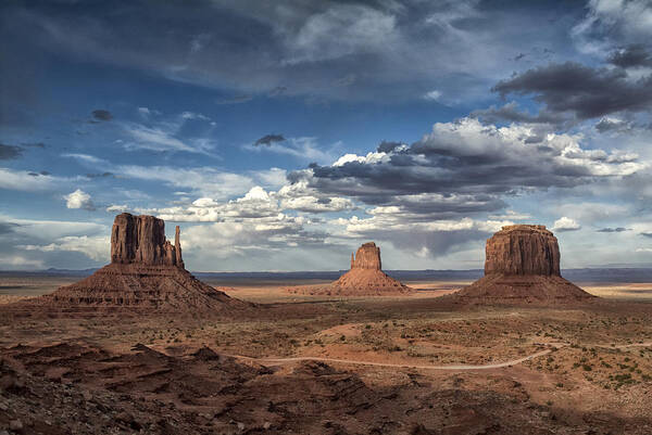 Arizona Poster featuring the photograph Valley View by Robert Fawcett