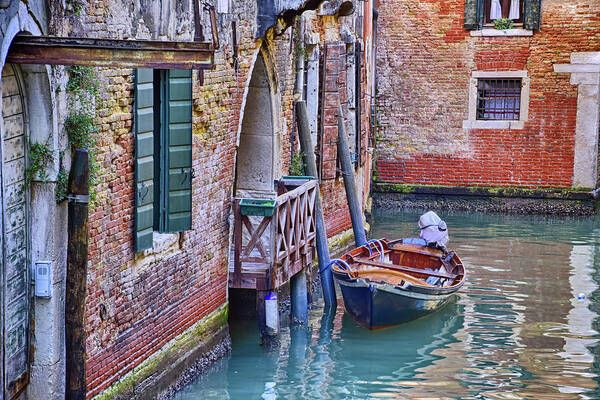 Venice Poster featuring the photograph Venice Color 4 by Roberta Kayne