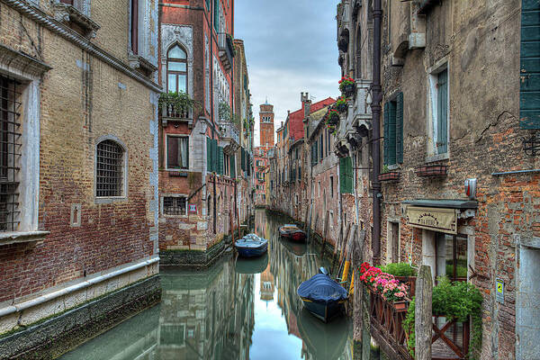 Venice Poster featuring the photograph Venetian Morning by Peter Kennett