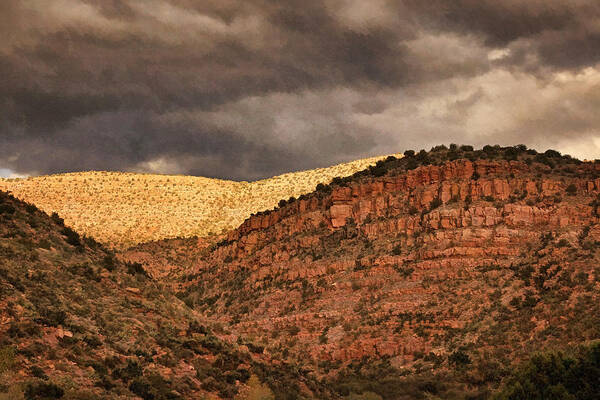 Verde Valley Poster featuring the photograph View from a Train Pnt by Theo O'Connor