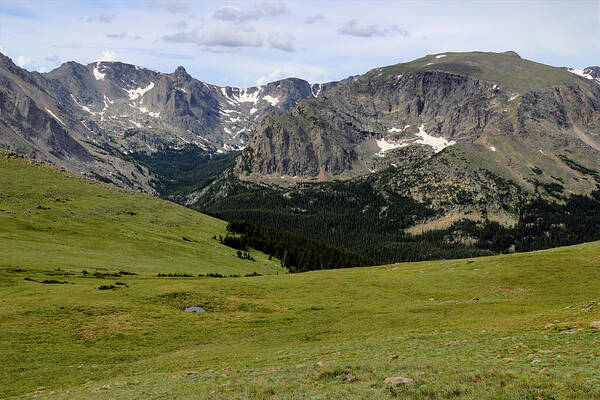 Mountain Poster featuring the photograph View from Trail Ridge Road by Scott Kingery